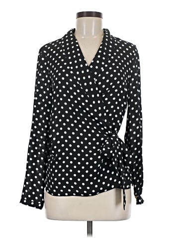 Adrianna Papell Long Sleeve Blouse (view 1)