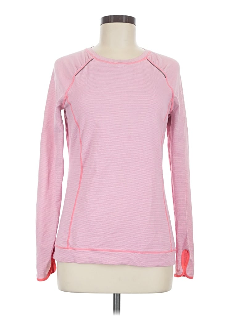 Pre-owned Lucy Long Sleeve T-shirt In Pink