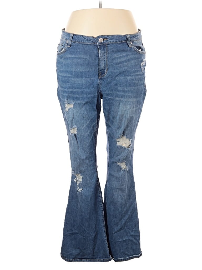 Pre-owned Almost Famous Jeans In Blue