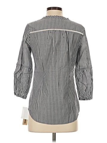 DKNY Jeans 3/4 Sleeve Blouse (view 2)