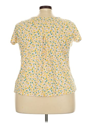 Ellos Short Sleeve Blouse (view 2)