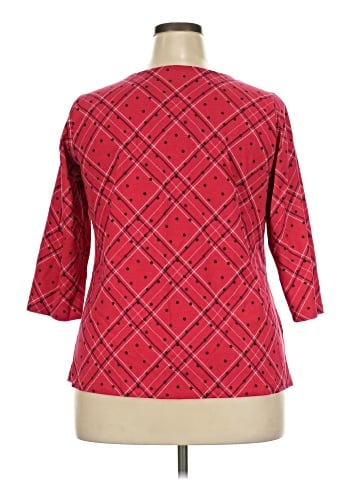 Jessica London 3/4 Sleeve T-Shirt (view 2)