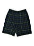 Pendleton 100% Virgin Wool Plaid Green Shorts Size 14 Petite - photo 1