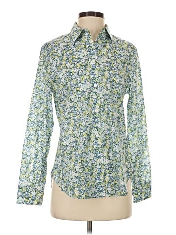 Liberty Art Fabrics for J.Crew Long Sleeve Button-Down Shirt (view 1)