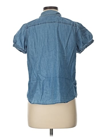 Talbots Short Sleeve Button-Down Shirt (view 2)