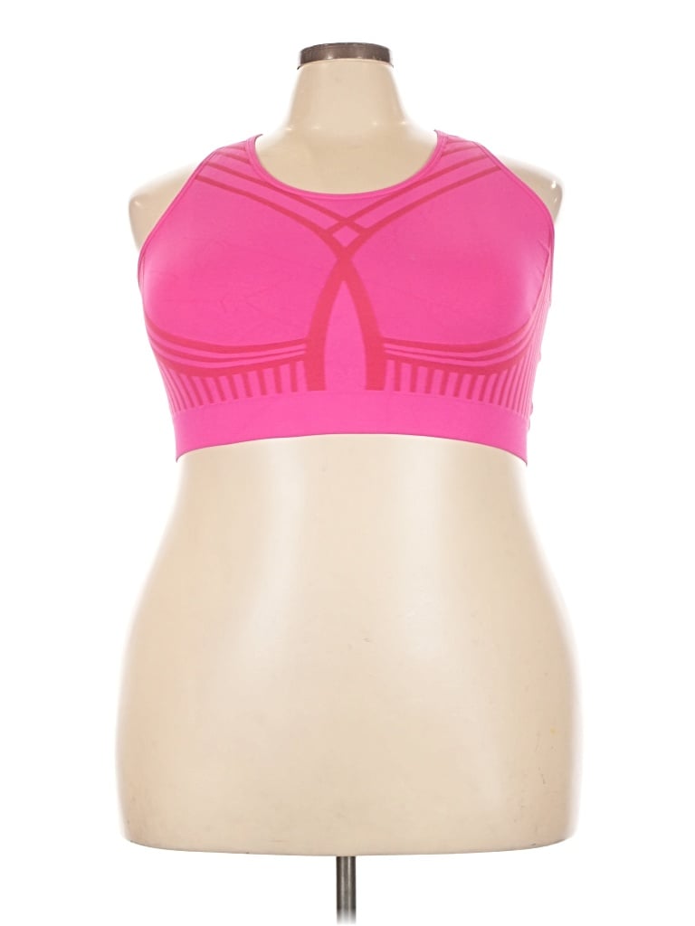 Pre-owned Livi Sleeveless Top Pink Halter Neckline Tops