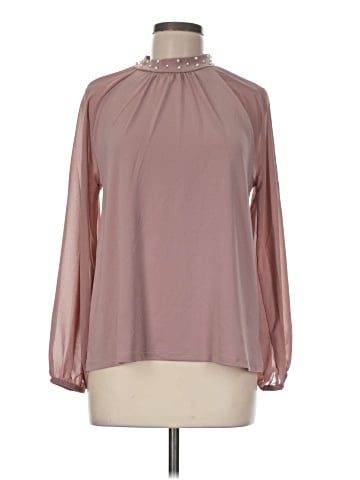 Cable & Gauge Long Sleeve Blouse (view 1)