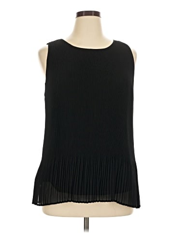 Roz & Ali Sleeveless Blouse (view 1)