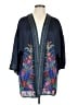DR2 100% Polyester Blue Kimono Size L - photo 1