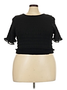 Torrid Short Sleeve Turtleneck (view 1)