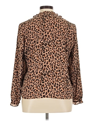 J.Crew Factory Store Long Sleeve Blouse (view 2)