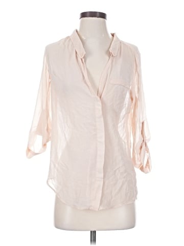 ASOS 3/4 Sleeve Button-Down Shirt (view 1)