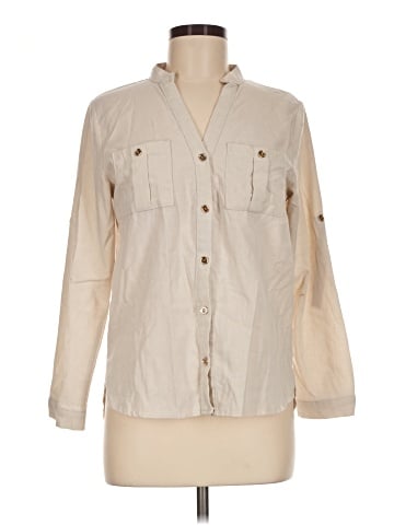 Alma Long Sleeve Button-Down Shirt (view 1)