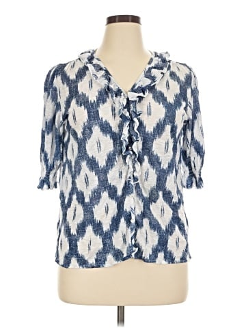 David Cline 3/4 Sleeve Blouse (view 1)