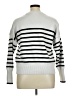 Philosophy Republic Clothing Stripes Silver Pullover Sweater Size XL - photo 2