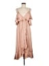 Bardot 100% Polyester Tan Cocktail Dress Size 6 - photo 1