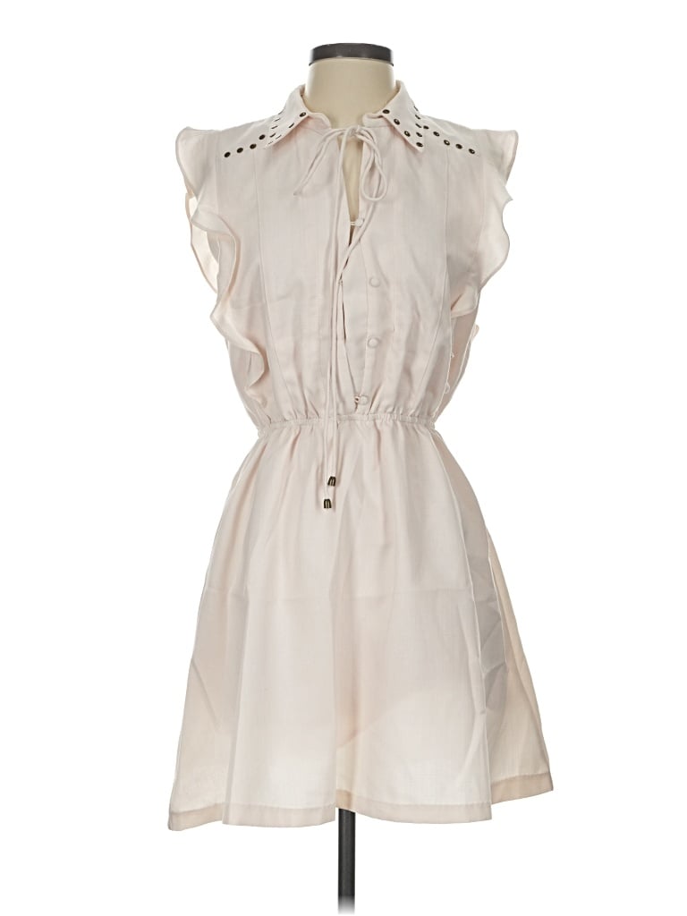 Pre-owned Moon River Casual Dress In Ivory