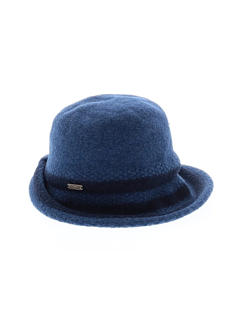 Pre-owned Adora Hat In Blue