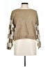 Blu Pepper Color Block Tan Pullover Sweater Size L - photo 1