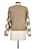 Blu Pepper Color Block Tan Pullover Sweater Size L - photo 2
