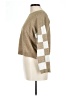 Blu Pepper Color Block Tan Pullover Sweater Size L - photo 5