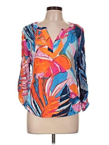 Nic + Zoe 3/4 Sleeve Blouse (view 1)