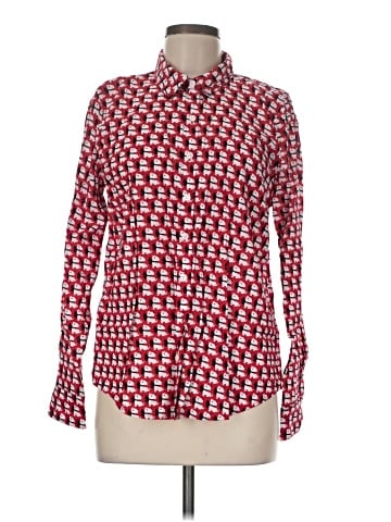 Crown & Ivy Long Sleeve Button-Down Shirt (view 1)