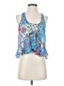 Lulus 100% Polyester Blue Tank Top Size XS - photo 1