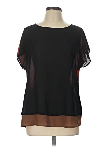 Bobeau Short Sleeve Blouse (view 1)