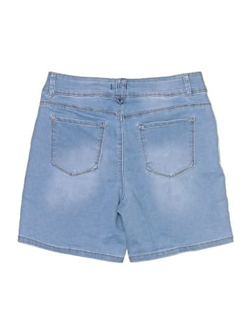 Curve Appeal Denim Shorts (view 2)