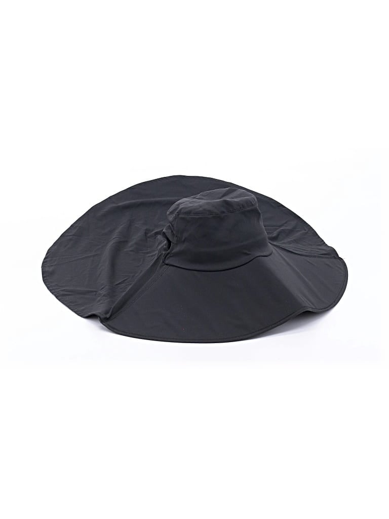 Pre-owned Coolibar Sun Hat In Black