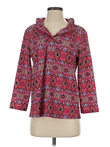 Foxcroft 3/4 Sleeve Blouse (view 1)