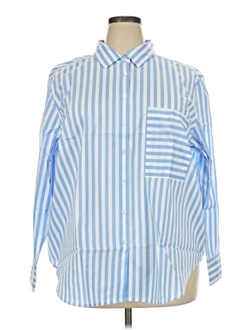 AYR Long Sleeve Button-Down Shirt (view 1)
