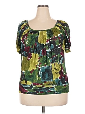 Karen Kane Short Sleeve Blouse (view 1)