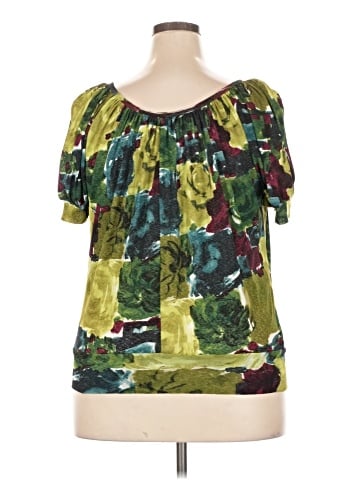 Karen Kane Short Sleeve Blouse (view 2)