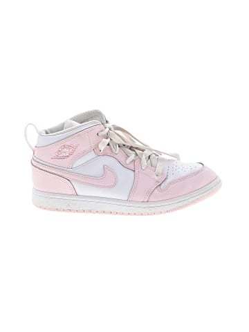 Air Jordan 1 Mid PS 'Pink Foam Fire Red' Sneakers (view 1)