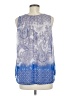 Daniel Rainn 100% Polyester Blue Sleeveless Blouse Size M - photo 2
