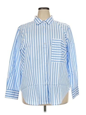 AYR Long Sleeve Button-Down Shirt (view 1)