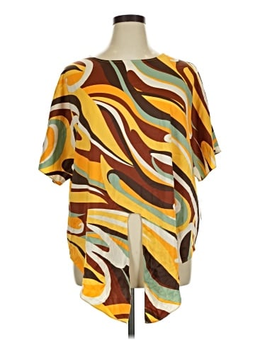 Bar III Short Sleeve Blouse (view 1)