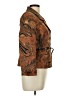 Le Suit Paisley Brown Blazer Size 12 Petite - photo 4