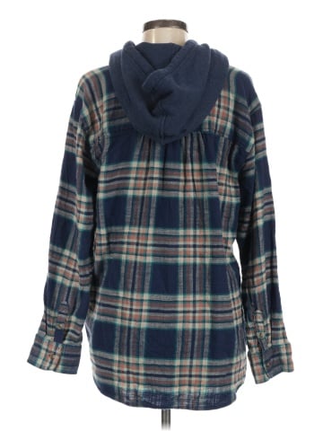 American Eagle Outfitters Long Sleeve Button-Down Shirt (view 2)