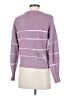 CAbi Stripes Purple Pullover Sweater Size XS - photo 1