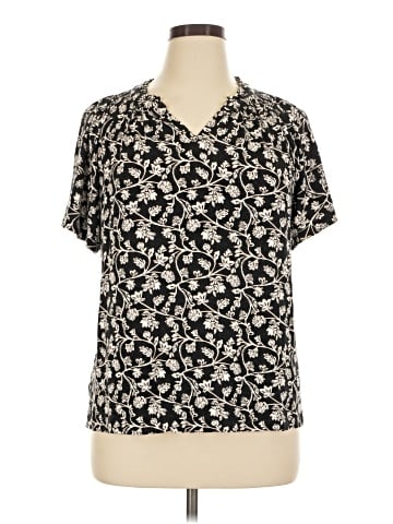 Croft & Barrow Short Sleeve Blouse (view 1)