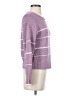 CAbi Stripes Purple Pullover Sweater Size XS - photo 5
