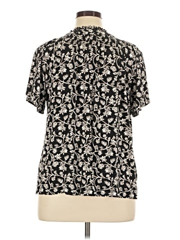 Croft & Barrow Short Sleeve Blouse (view 2)