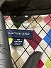 Lands' End 100% Polyester Argyle Black Jacket Size 1X - photo 6