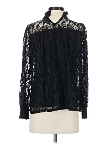 Cable & Gauge Long Sleeve Blouse (view 2)