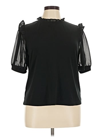 Cable & Gauge Short Sleeve Top (view 1)