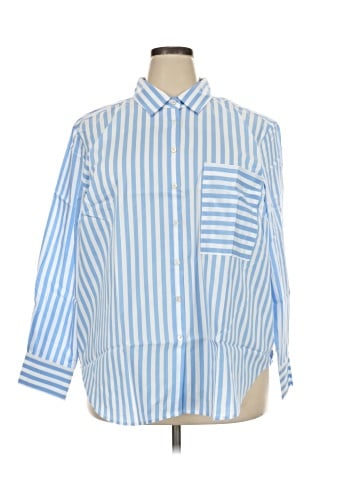 AYR Long Sleeve Button-Down Shirt (view 1)