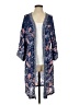 DR2 100% Rayon Blue Cardigan Size S - photo 1